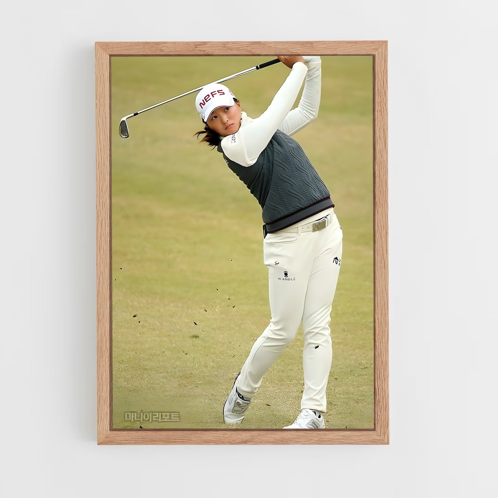 Poster Jin de young – affiche Golf (vue 4)
